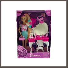 Nexora Living WG66906 -Kutulu Güzellik Masalı Bebek Set 11,5 Inç Nxrlvng