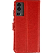 Morado Se siente Perfecto General Mobile Gm 23 Trend S Plus Kapaklı Telefon Kılıf - Kırmızı