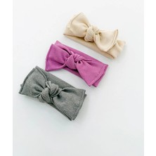 Coolminies Kız Bebek Çocuk 3’lü Ribana Bandana Seti