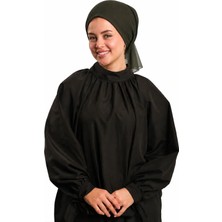 Hürrem Bone Lacivert Pratik Hazır Geçmeli Tesettür Bone - Petekli Güllü - Hürrem 1201
