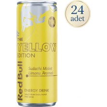Red Bull Enerji Içeceği The Yellow Edition 250 ml x 24 Adet