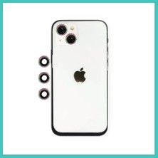 Ny Joy iPhone 14 Uyumlu Shine Kamera Lens - Rainbow Nyjoybz