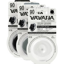 Vavana Araba Klima Kokusu, Spin Oto Kokusu 3'lü Set, 90 Gün Etkili Araç Kokusu - Mystic | Neutral | Angelic