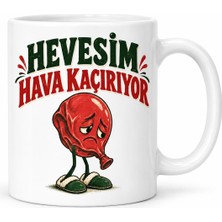 Bşk Virgo Heves Kaçağı Tasarımlı Porselen Kupa - Model 762 BSK2026