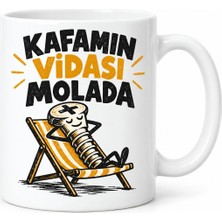 Bşk Virgo Kafa Tamiri Tasarımlı Porselen Kupa - Model 768 BSK2026