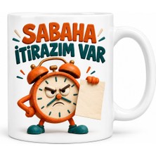 Bşk Virgo Sabah Pazarlığı Tasarımlı Porselen Kupa - Model 778 BSK2026
