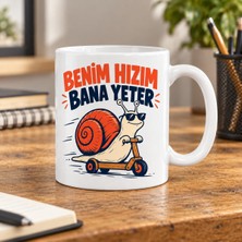 Ulu Pazarlama Yavaş Hat Tasarımlı Porselen Kupa - Model 767