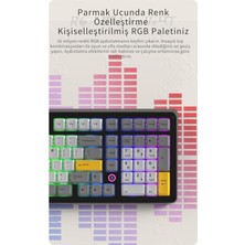Str Store Full Rgb Aydınlatmalı Kablolu Mekanik Klavye – 101 Tuş, N-Key Rollover, 20 Rgb Modu, 1.6m USB Type-C Kablo, Abs Gövde, Ajazz AK980 Sarı Siyah Daydream Switch