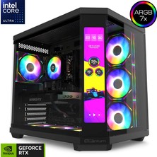 Quantum Gaming Sirius Surge Ultra 5 245KF 16GB Ddr5 1tb Nvme RTX5060TI 16GB Masaüstü Oyun Bilgisayarı
