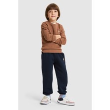 U.S. Polo Assn. Erkek Çocuk Kahverengi Pijama Takımı 50334121-VR029