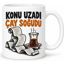 Bşk Virgo Kısa Toplantı Tasarımlı Porselen Kupa - Model 782 BSK2026