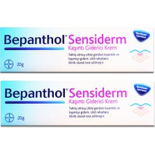Bepanthol Sensiderm Bakım Kremi Nemlendirici Krem 20 gr X2 Hassas Ciltler İçin Kaşıntı Giderici Etki