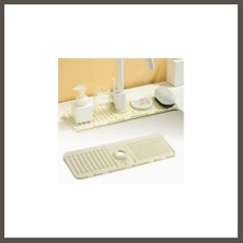 Nexora Living Mutfak Banyo Lavabo Kenarı Silikon Mat Gri Nxrlvng