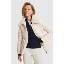 U.S. Polo Assn. Kadın Krem Mont 50326248-VR256