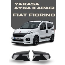 OtoÇizgi Fiat Fiorino Yarasa Batman Ayna Kapağı Plastik Piano Black 2009-2022