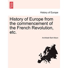 Step Kitap History Of Europe From The Commencement Of The French Revolution, Etc.