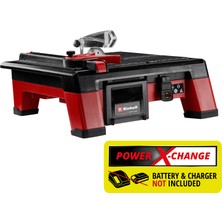 Einhell Akülü Seramik Kesme Makinesi TE-TC 18/115 Li-Solo 4301190 | PXC | 18 V | Ø 115 mm | 24 mm kesme yüksekliği | 3.800 dev/dk'ya kadar | 1 adet elmas kesme diski | akü hariç
