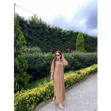 Yetki Tekstil Triko Yumoş Elbise