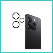 Ny Joy Joko Redmi Note 14 4g Uyumlu Pvd Metal Kamera Lens - Gümüş Nyjoybz