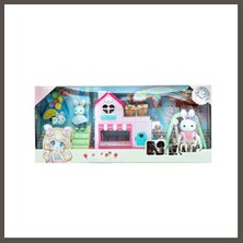 Bay Dreamy Mi̇ni̇ Tavşan Kaydıraklı Park Oyun Seti̇ Nxrlvng