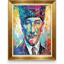 Giyense Tablo Atatürk Pop Art Renkli Kanvas Tablo - Modern Sanat Tasarımlı Renkli Atatürk Portresi