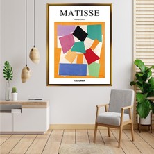 Giyense Tablo Henri Matisse Soyut Renkli Geometrik Sanat Sergi Posteri Kanvas Tablo