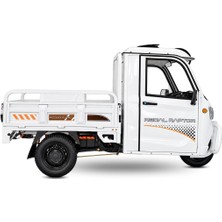 Regal Raptor RG28000 3 Teker Elektrikli Kasalı ve Kapılı Motosiklet Beyaz
