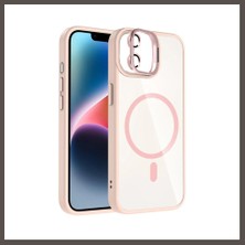 Nexora Living Joko iPhone 11 Remim Lensli Magsafe Standlı Kapak - Pembe Nxrlvng