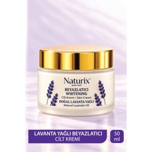 Naturix Beyazlatıcı Cilt Bakım Kremi Lavanta Yağlı 50ML