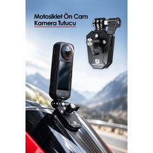 Street Biker Ws-1 Motosiklet Ön Cam Aksiyon Kamera Tutucu – Titreşim Azaltıcı Kamera Bağlantı Aparatı
