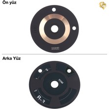 Arsking Realme 11 Pro Uyumlu Kamera Lensi Altın Kamera Camı Lens Camı Arka Kamera Camı Camera Lens Glass
