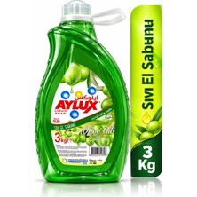 Aylux Sıvı El Sabunu 3 Kğ Zeytinyağlı