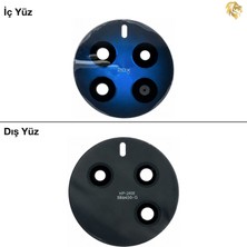Arsking Realme 12 Pro Uyumlu Kamera Lensi Mavi Kamera Camı Lens Camı Arka Kamera Camı Camera Lens Glass