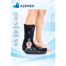 Azemed Rom Walkwer (Kısa) Ayak Bileği Dorsi ve Plantar Fleksiyon Derecesi Ayarlanabilen