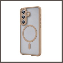 Nexora Living Samsung Galaxy S26 Loji Magsafe Kapak - Çöl Titanyum Nxrlvng