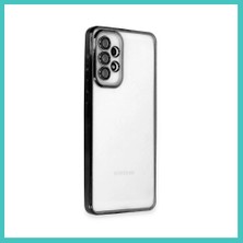 Ny Joy Samsung Galaxy A73 5g Uyumlu Kılıf Lensli Silikon - Siyah Nyjoybz