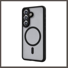 Nexora Living Samsung Galaxy A37 5g Loji Magsafe Kapak - Siyah Nxrlvng