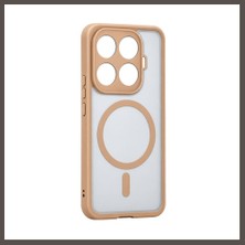 Nexora Living Mi 15T Pro Loji Magsafe Kapak - Çöl Titanyum Nxrlvng