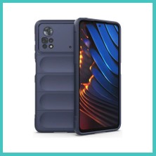 Ny Joy Poco X4 Pro 5g Uyumlu Kılıf Optimum Silikon - Lacivert Nyjoybz