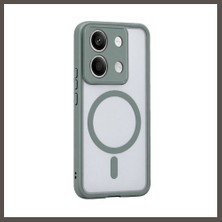 Nexora Living Redmi Note 13 5g Loji Magsafe Kapak - Gri Nxrlvng