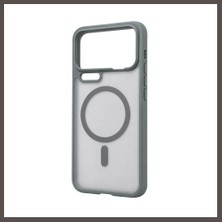 Nexora Living Mi 17 Pro Max Loji Magsafe Kapak - Gri Nxrlvng