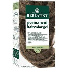 Kalıcı Bitkisel Saç Bakım Boyası Dark Blonde 6N Koyu Sarı 150 ML