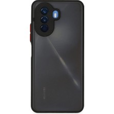 Huawei Nova Y70 Kılıf Montreal Silikon Kapak - Siyah