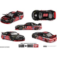Mını Gt Kaido House x Mini Gt Nissan Skyline Gt-R (R33) Black Kaido Cat 276