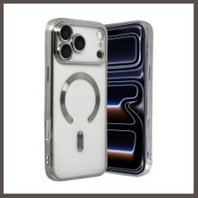 Nexora Living iPhone 18 Pro Kross Magneticsafe Kapak - Gümüş Nxrlvng