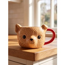 LC Waikiki Ayı Teddy Figürlü Seramik Kupa - 340 ml