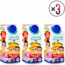 Minoris Baby Organik Antialerjik Bebek Çamaşır Deterjanı 50 Yıkama X3 [3 Adet ]