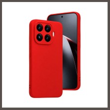 Nexora Living Mi 17T Pro Nano Içi Kadife Silikon - Kırmızı Nxrlvng