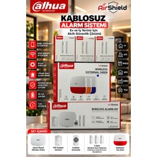 Dahua ART-ARC3000H-03-FW2, Wifi+2g+3g+ 4g, Kablosuz, Alarm + 3 Adet Wireless Door Detector