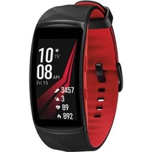 Samsung Gear Fit2 Pro - Kısa Kayış - Kırmızı